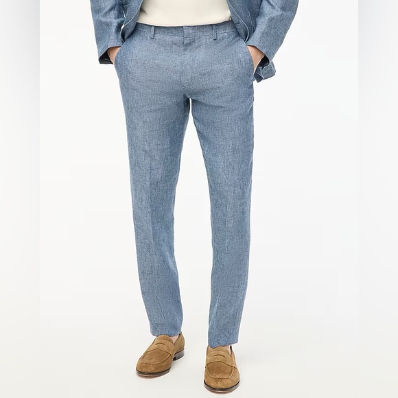 NWT Factory Slim Thompson suit pant in linen